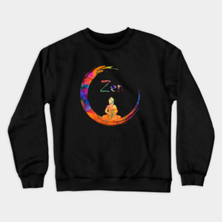 Zen Yoga Buddha Mediation Crewneck Sweatshirt