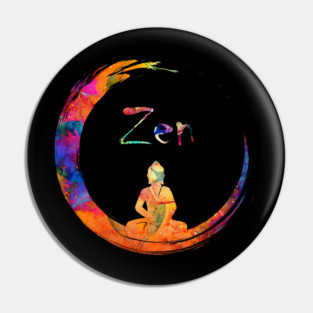Zen Yoga Buddha Mediation Pin