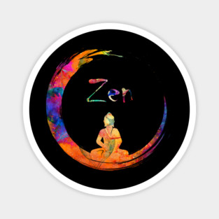 Zen Yoga Buddha Mediation Magnet