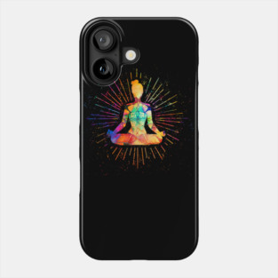 Yoga Meditation Pose Yoga Woman, Zen Mom Phone Case