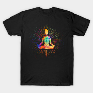 Yoga Meditation Pose Yoga Woman, Zen Mom T-Shirt