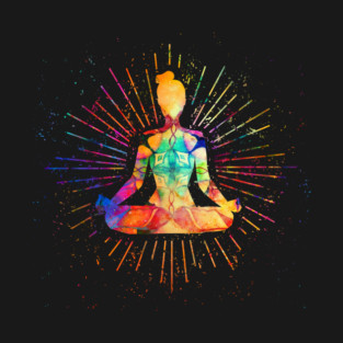 Yoga Meditation Pose Yoga Woman, Zen Mom T-Shirt