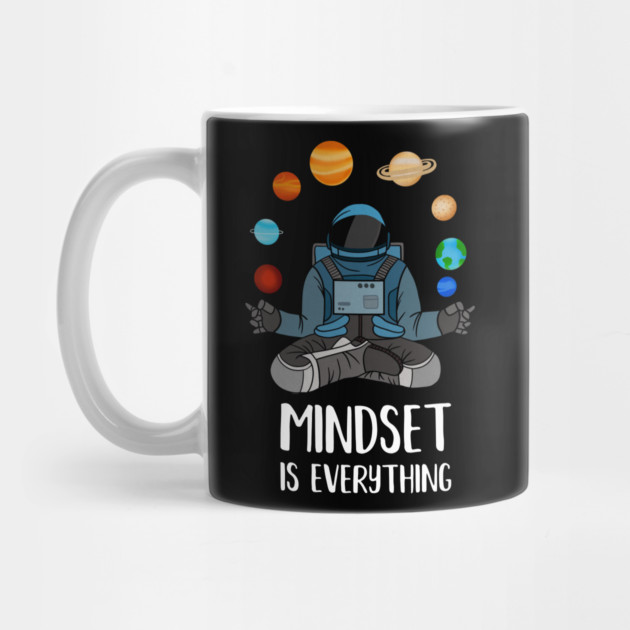 Astronaut Meditating, Yoga, Zen, Mindset Motivational by logiamerch