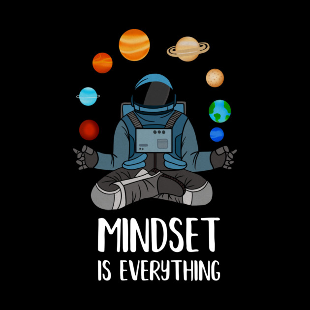 Astronaut Meditating, Yoga, Zen, Mindset Motivational by logiamerch