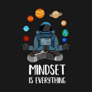 Astronaut Meditating, Yoga, Zen, Mindset Motivational T-Shirt