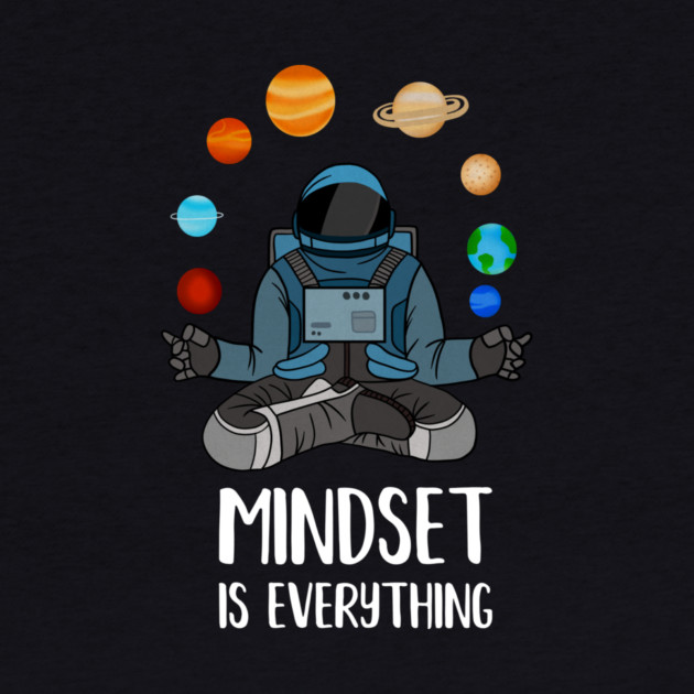 Astronaut Meditating, Yoga, Zen, Mindset Motivational by logiamerch