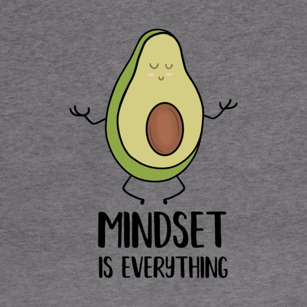 Avocado Yoga, Mindset Motivational Quote by logiamerch