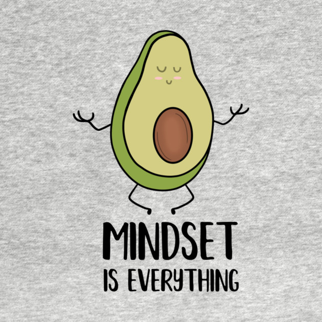 Avocado Yoga, Mindset Motivational Quote by logiamerch