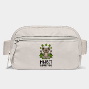 Koala Yoga, Motivational Quote, Meditation, Mindset Bag