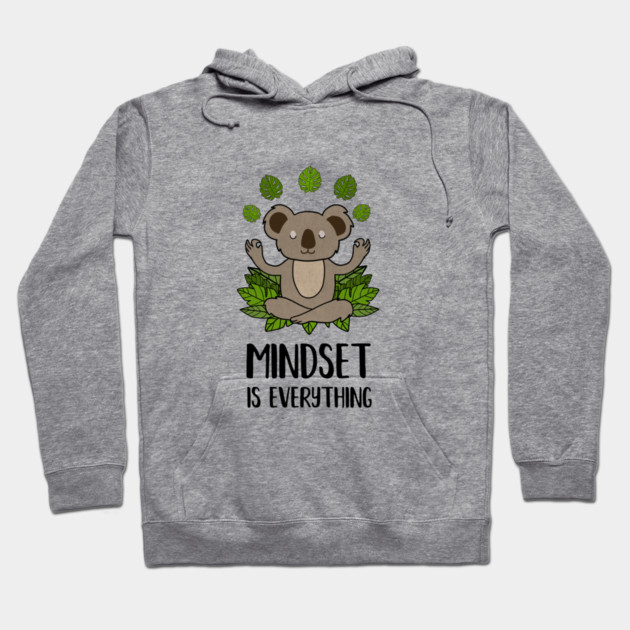 Koala Yoga, Motivational Quote, Meditation, Mindset Hoodie by logiamerch