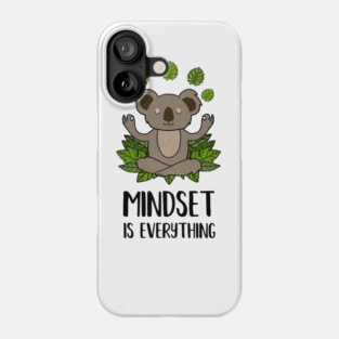 Koala Yoga, Motivational Quote, Meditation, Mindset Phone Case