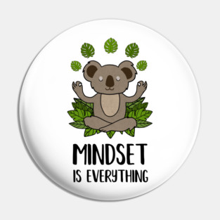 Koala Yoga, Motivational Quote, Meditation, Mindset Pin