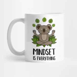 Koala Yoga, Motivational Quote, Meditation, Mindset Mug