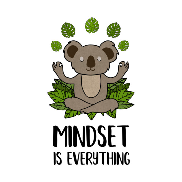 Koala Yoga, Motivational Quote, Meditation, Mindset by logiamerch