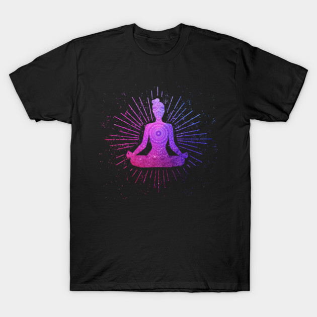 Yoga Meditation Pose Yoga Woman, Zen Mom T-Shirt by logiamerch