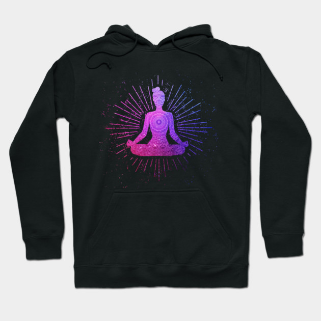 Yoga Meditation Pose Yoga Woman, Zen Mom Hoodie by logiamerch
