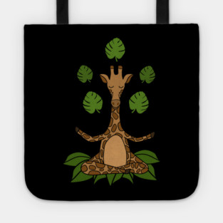Giraffe Yoga, Meditation Zen Tote