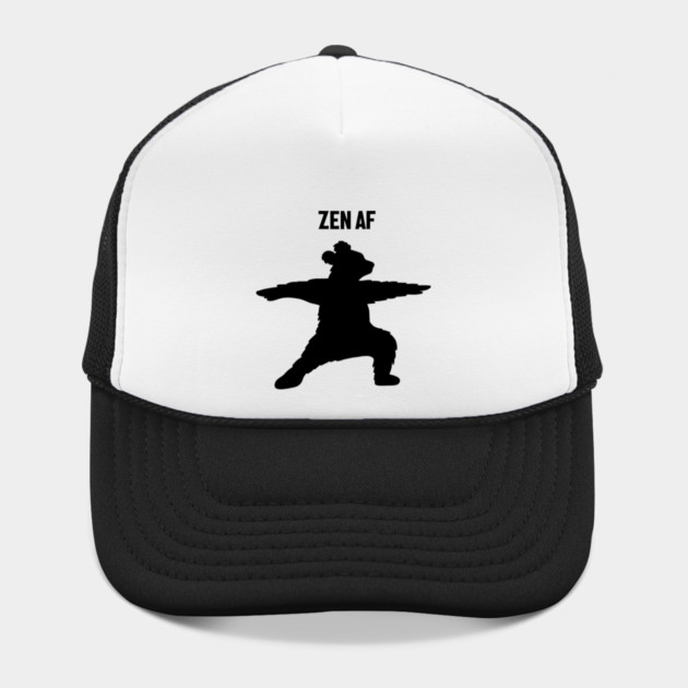 Zen Af Bear, Yoga Meditation Funny by logiamerch