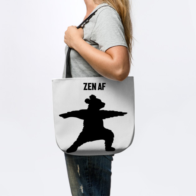 Zen Af Bear, Yoga Meditation Funny by logiamerch