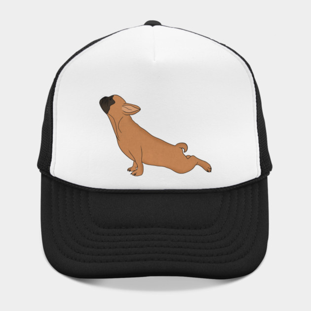 Cute French Bulldog doing Yoga, Funny Dog Lover by logiamerch