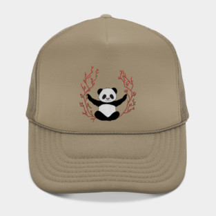 Panda Yoga Pose, Meditation Hat