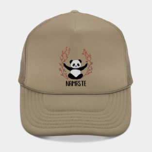 Panda Bear Yoga Pose, Namaste Hat