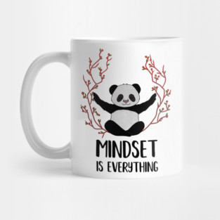 Panda Yoga, Meditation, Mindset Motivational Quote Mug