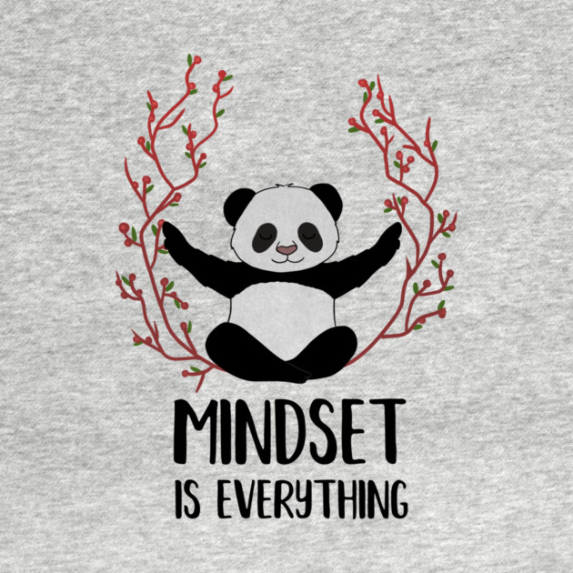 Panda Yoga, Meditation, Mindset Motivational Quote by logiamerch