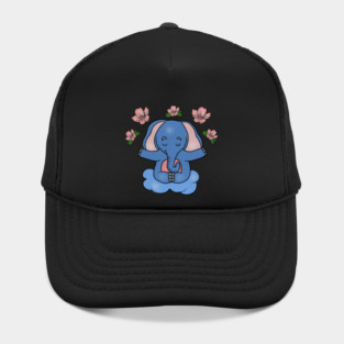 Elephant Yoga, Meditation Floral Zen Hat