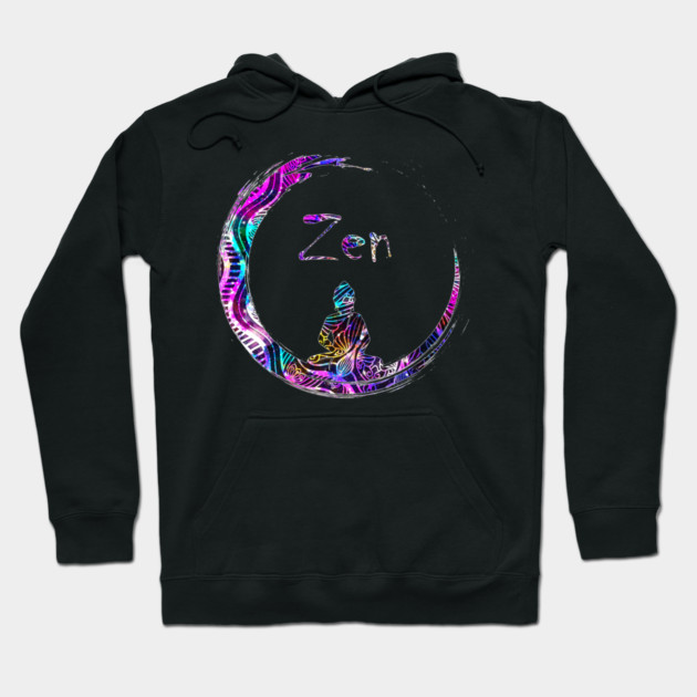Zen Meditation Buddha Yoga Hoodie by logiamerch