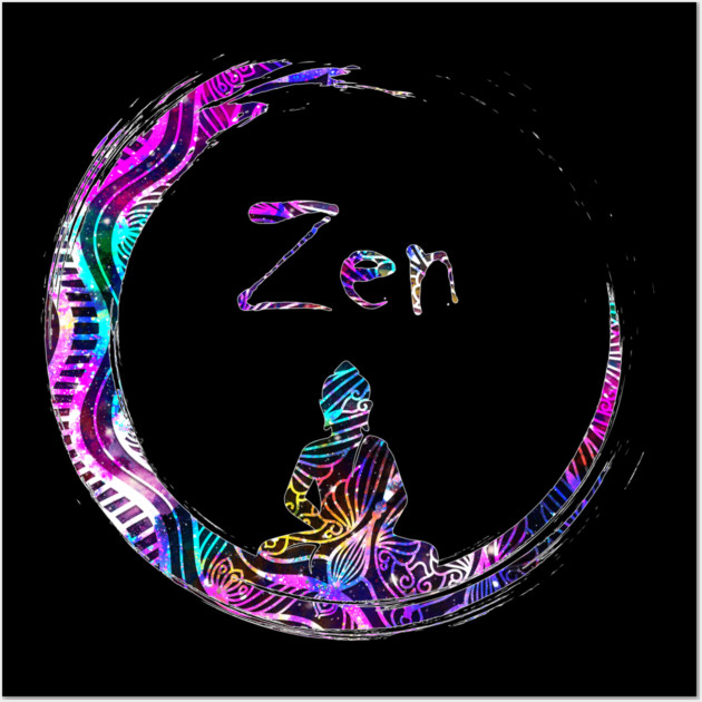 Zen Meditation Buddha Yoga Wall Art by logiamerch