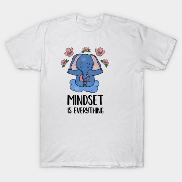 Elephant Yoga, Meditation Mindset Motivational T-Shirt by logiamerch