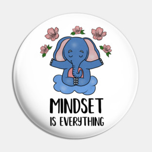 Elephant Yoga, Meditation Mindset Motivational Pin