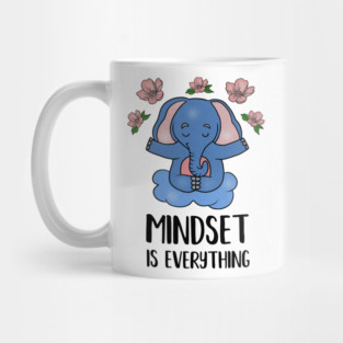 Elephant Yoga, Meditation Mindset Motivational Mug