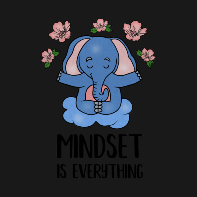 Elephant Yoga, Meditation Mindset Motivational by logiamerch
