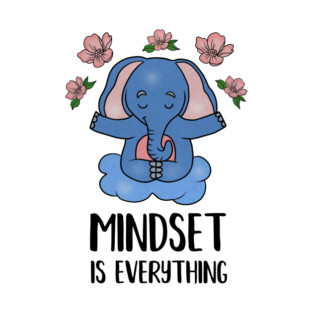 Elephant Yoga, Meditation Mindset Motivational T-Shirt