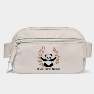 Yoga Panda, Balance, Meditation Bear Bag