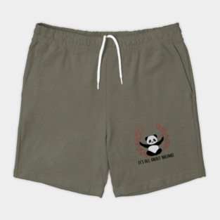 Yoga Panda, Balance, Meditation Bear Shorts