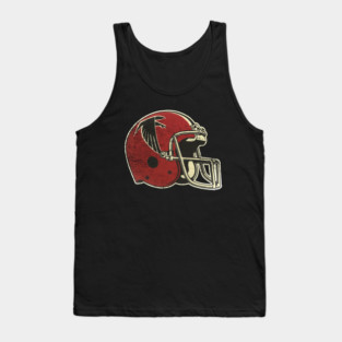 80's Falcons Helmet [Vintage Distressed] Tank Top