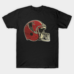 80's Falcons Helmet [Vintage Distressed] T-Shirt