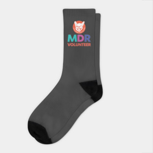 MDR Volunteer Logo Socks