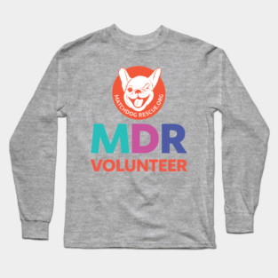 MDR Volunteer Logo Long Sleeve T-Shirt