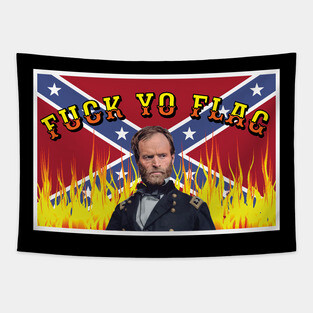 F*ck Yo Flag Tapestry