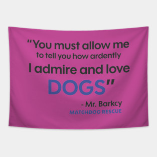 Pride and PAWjudice Tapestry