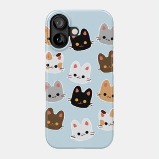 chalk kittens Phone Case