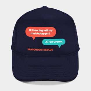 MatchDog sizes, the real answer! Hat