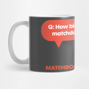 MatchDog sizes, the real answer! Mug