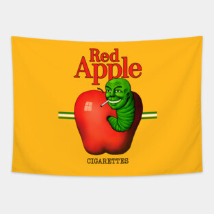 Red Apple Cigarettes Tapestry