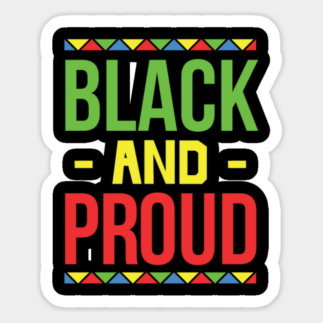 Black and Proud, Black History Month, Black Lives Matter, African American History Magnet by UrbanLifeApparel