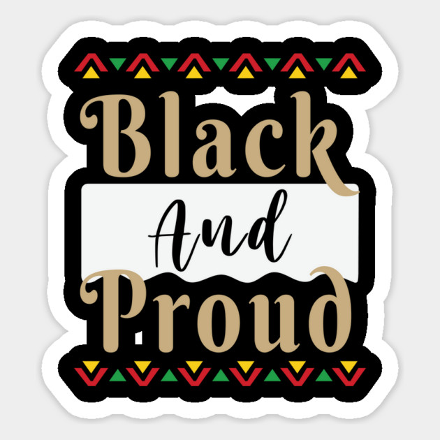 Black and Proud, Black History Month, Black Lives Matter, African American History Magnet by UrbanLifeApparel